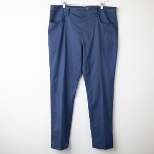 Travis Mathew Open To Close Pants Mens 38 Navy Performance Stretch 5 Pocket